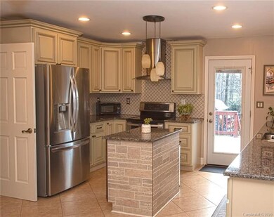 Updated kitchen with stainless steel appliances