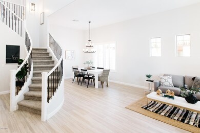 Living Room and Dining Room