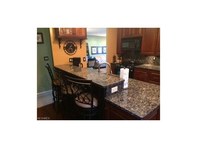Part of Kitchen looking into Dining Room.
