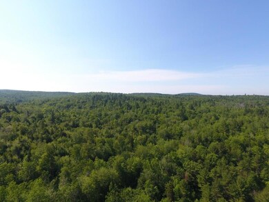 Aerial view of land