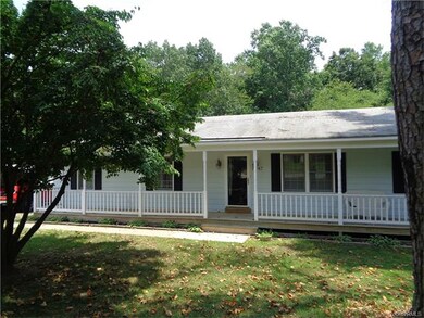 Lovely ranch home on large private lot.