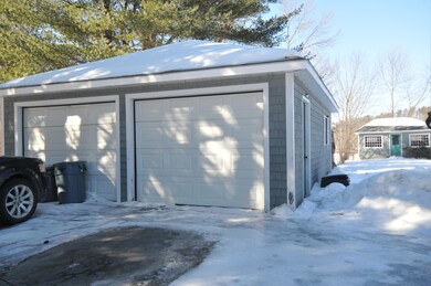 2 Car detached garage