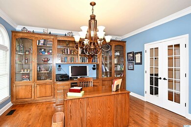 Generous sized room with built-ins