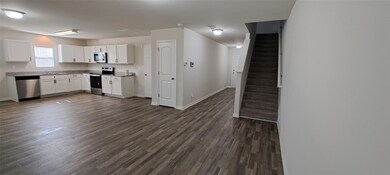 Kitchen - Living Room Area