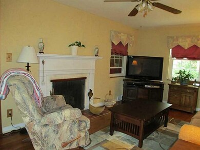 Living Room. Gas fireplace
