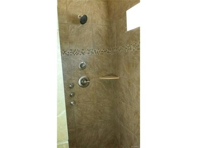 Custom walk in shower.