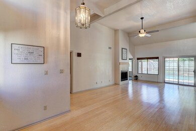 Wood floors spacious Living Room