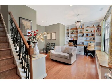 A first floor den, office or family space - perfec