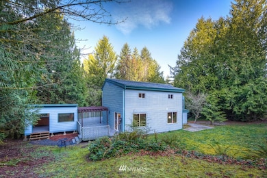 Level backyard, deck, pergola, and outbuilding for playhouse/hot tub?