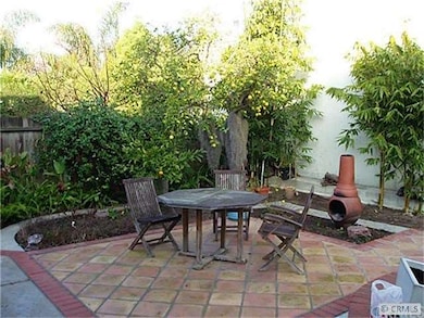 Private backyard