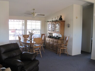 View of Dining Room from Living Room