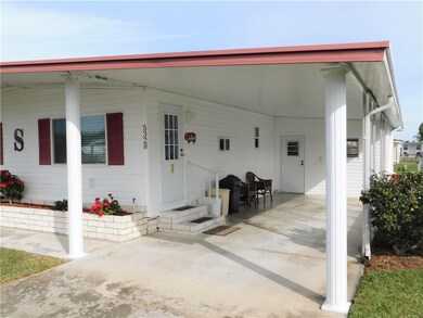 Carport area.