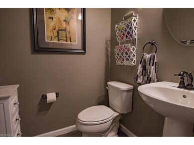 Half bath on first.