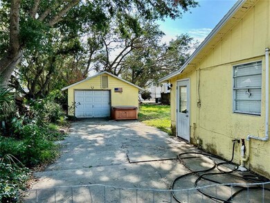 Side of house leading to garage