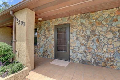 Covered front patio