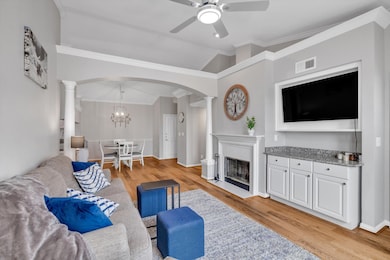 Living Room and TV conveys