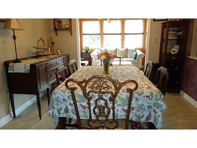 Dining Room. huge dining area which opens to the s