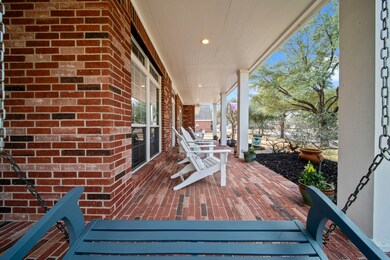 Another view of the wonderful front porch - perfect spot to enjoy your morning cup of coffee!