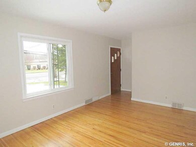 Living Room. Living Room with Fresh Finished Hardw