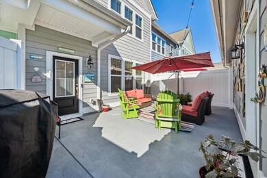 View of patio featuring outdoor lounge area and gr