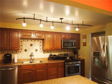 Remodeled kitchen with all stainless steel applian