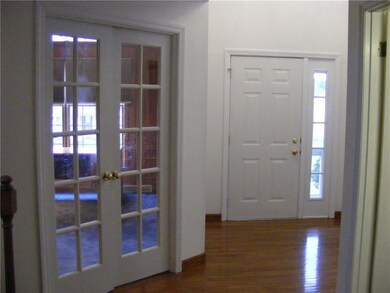 Entry and French Doors to First Floor Office