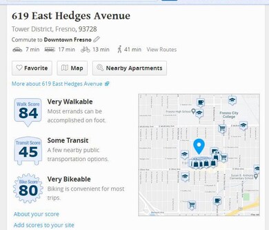 hedges walkscore ftw