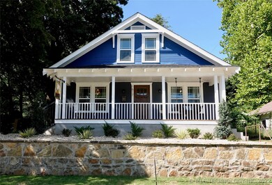 Big front porch for sitting and enjoying the weath