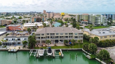 Aerial View of #5 with a private dock & deeded sli