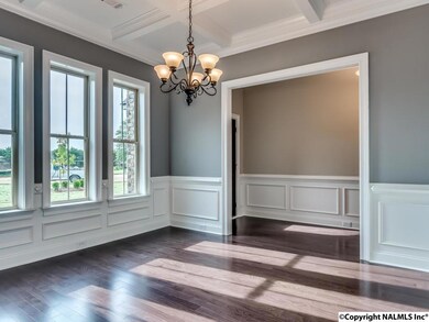 With Coffered Ceiling
