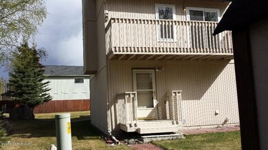 Back of home and balcony