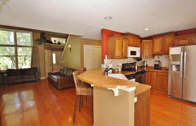 Kitchen and Living Room