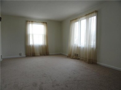 Living Room Bright living room with new carpet