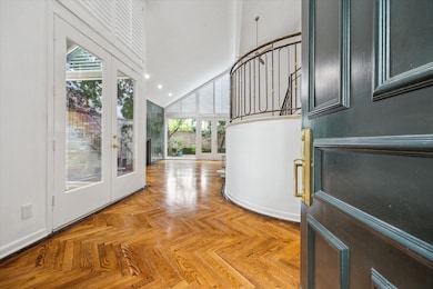 Upon Entering This Grand Townhome, The Herringbone