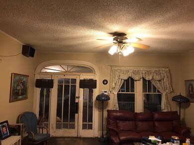 Living room and front door
