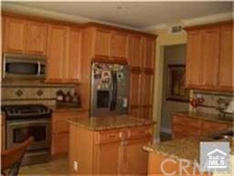 Gourmet Kitchen with stainless steel appliances