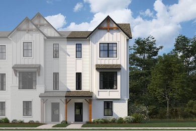 3-Story Farmhouse Elevation 3