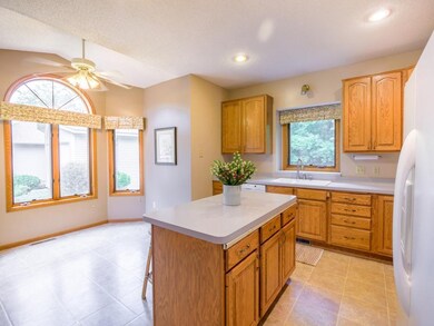Light filled kitchen and dinette area