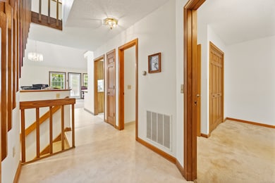 Wide angle main entrance hall