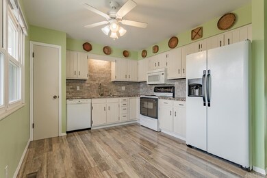 The Eat-In Kitchen was redone in 2019 with a beaut