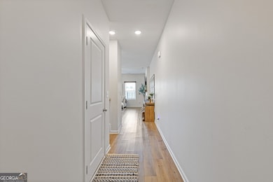 Welcom to this stunning home!  The foyer hallway leads you into the open main living space.