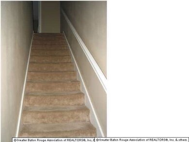Carpeted stairs. Carpet replaced August 2011.
