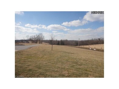 View from the front porch - home is situated on 5 