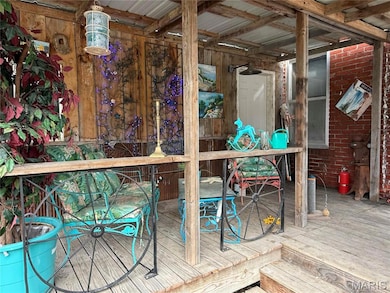 View of storage area