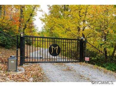 Gated driveway entrance