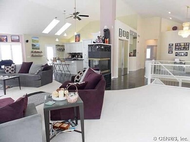 Great Room. This view includes the great room, foy