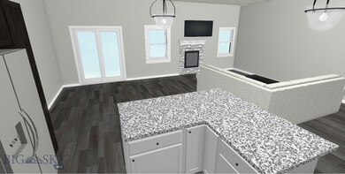 Living Area Rendering