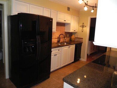 Another view of kitchen-fridge stays!