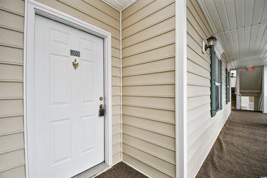 View of exterior entry