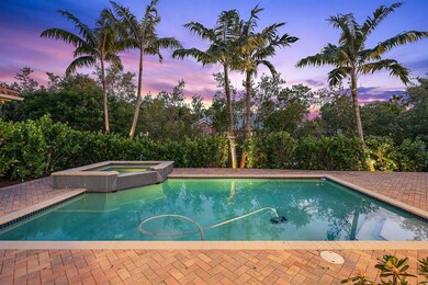 waterfront pool w/ spa